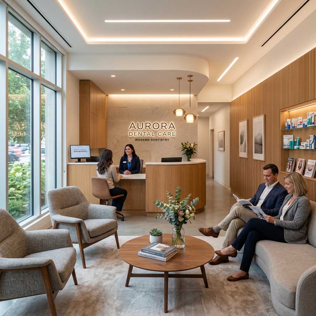 Modern Dental Clinic Lobby